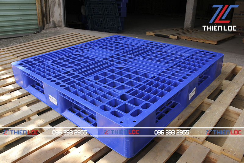 Pallet nhựa blue 1100x1100x150mm