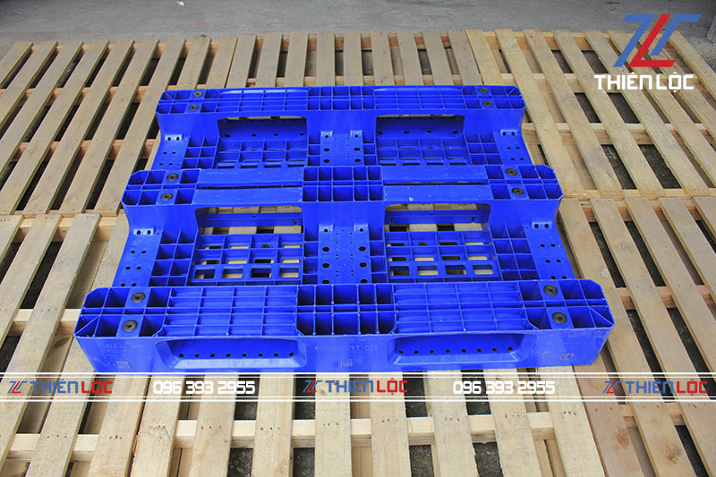 Pallet nhựa MLP Blue 1200x1000x150