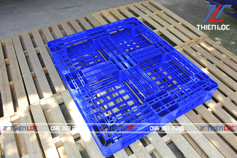 Pallet nhựa MPL08N Blue 1200x1000x145